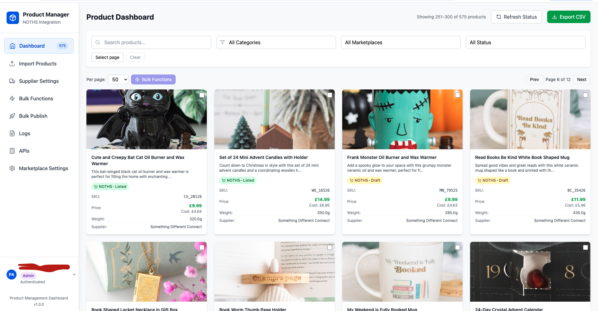 ProductPlug - Multi-Marketplace E-commerce Management Platform