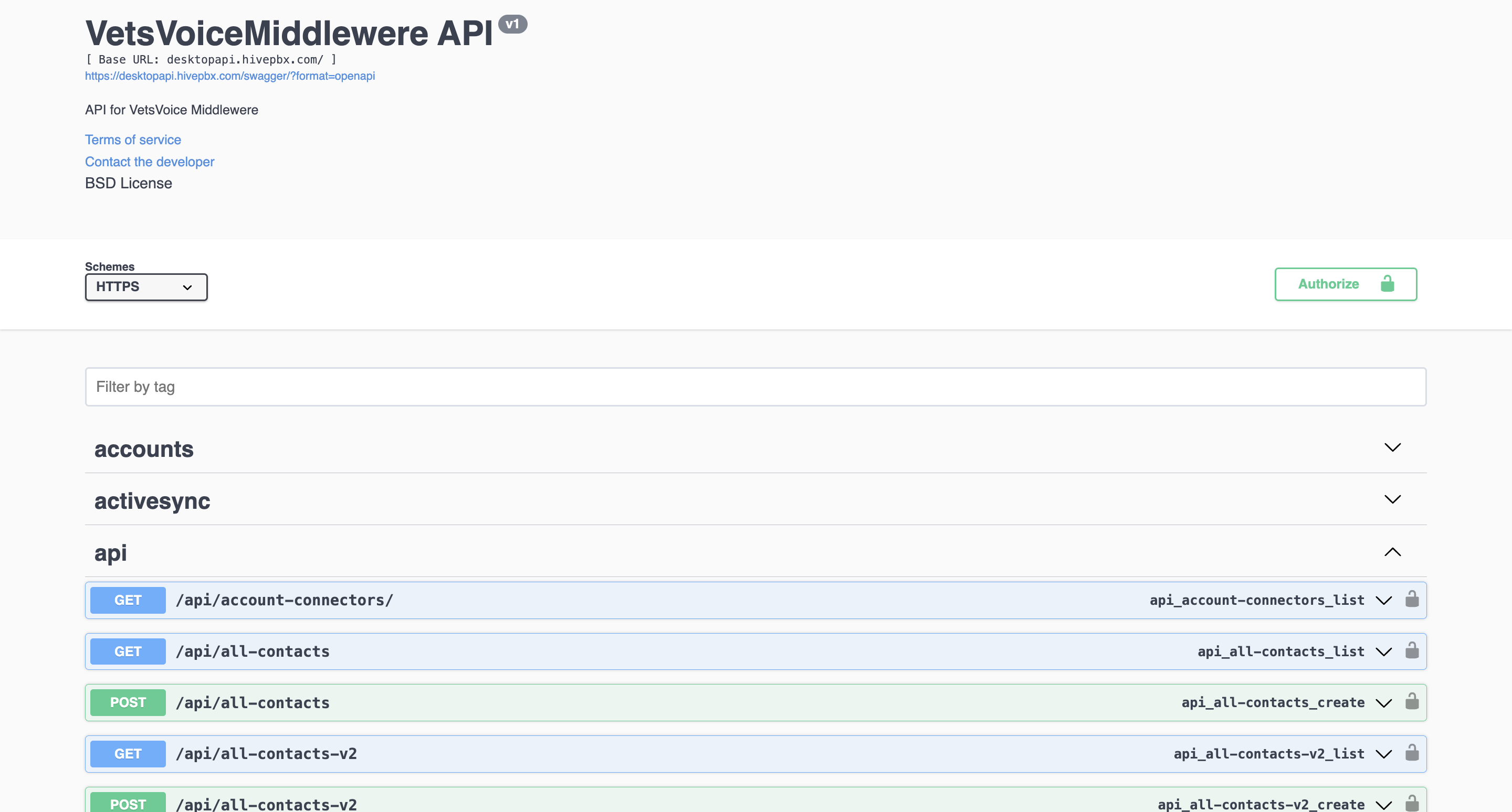 CRM Middleware APIs